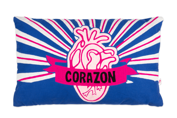 Kitsch Kitchen - Kussen Love Corazon